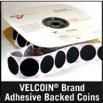 VELCOIN® Brand Adhesive Backed Coins